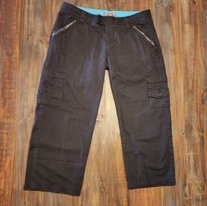 Retro 90's Vans Black Crop Pants